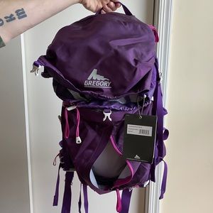NWT Gregory J38 Camping / Hiking Pack - Small